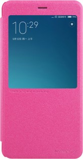 Чохол книжка з віконцем Nillkin SP-LC HM для смартфонів Xiaomi Redmi Note 4 Red